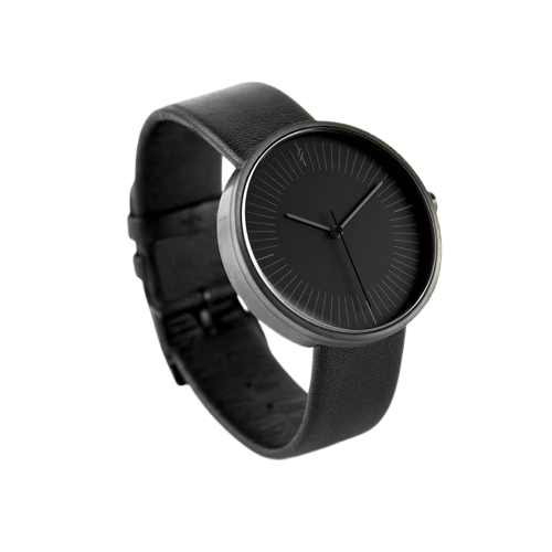 Classic Leather Strap Watch - Image 2