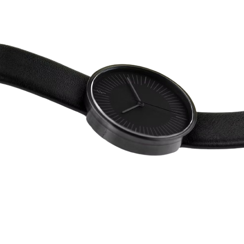 Classic Leather Strap Watch - Image 3